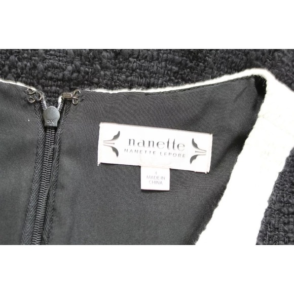 Nanette Lepore Boucle Tweed Sheath Dress - Picture 6 of 7